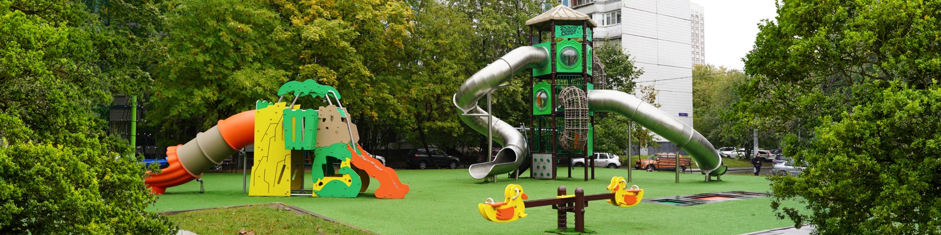 Детские площадки и городки Qitele - Официальный сайт Qitele в России